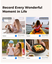 Thumbnail for Smart Camera Glasses M02Ultra: AI-Powered, WiFi, Navigation & Convenient Charging Case