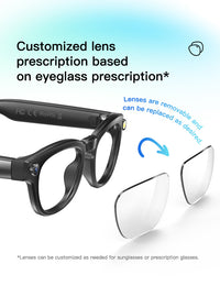 Thumbnail for Q8 Anti-Shake AI Glasses: 8MP Photography, Object Recognition & Real-Time Translation