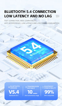 Thumbnail for Stylish Women's Smart Glasses L3: Anti-Blue Light, Music, Voice Assistant & Easy Touch Control