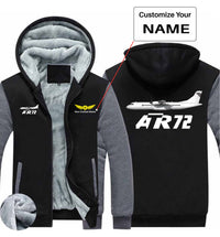 Thumbnail for The ATR72 Designed Zipped Sweatshirts