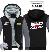 Thumbnail for Amazing 737 Max Designed Zipped Sweatshirts