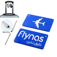 Thumbnail for Flynas Airlines Designed Aluminum Luggage Tags