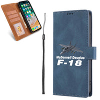 Thumbnail for The McDonnell Douglas F18 Designed Leather Samsung S & Note Cases