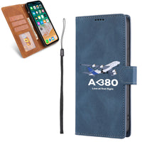 Thumbnail for Airbus A380 Love at first flight Designed Leather iPhone Cases