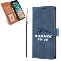 Thumbnail for The Sukhoi SU-35 Leather Samsung A Cases