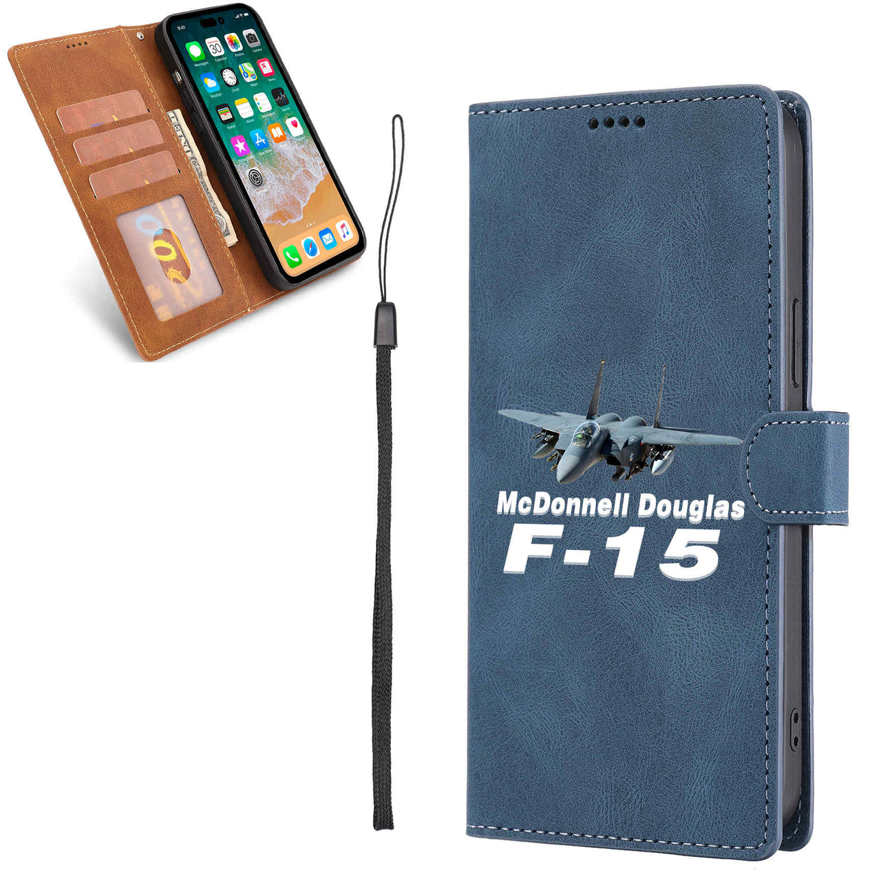 The McDonnell Douglas F15 Leather Samsung A Cases