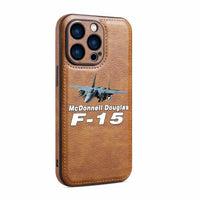Thumbnail for The McDonnell Douglas F15 Designed Leather iPhone Cases