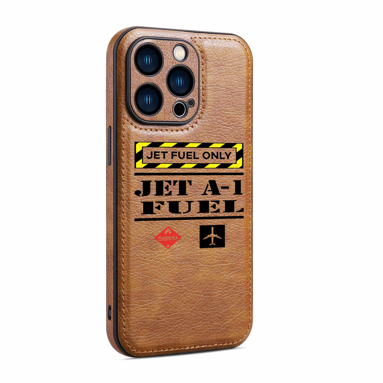 Jet Fuel Only Designed Leather iPhone Cases