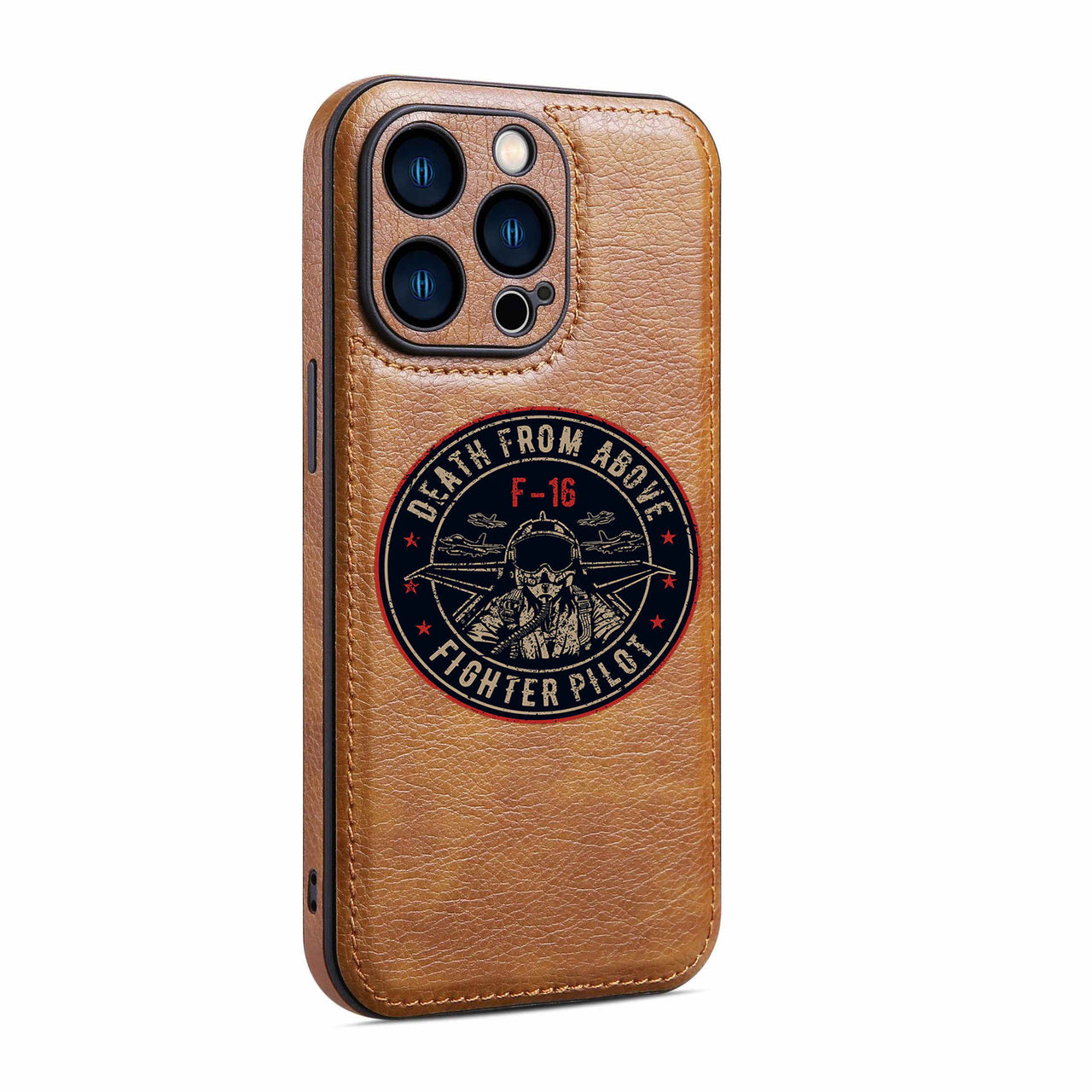 Fighter Jet 16 - Death From Above Designed Leather iPhone Cases