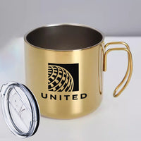 Thumbnail for United Airlines Designed Stainless Steel Portable Mugs