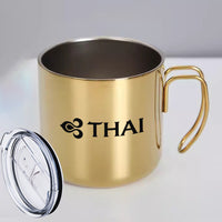 Thumbnail for Thai Airways Designed Stainless Steel Portable Mugs