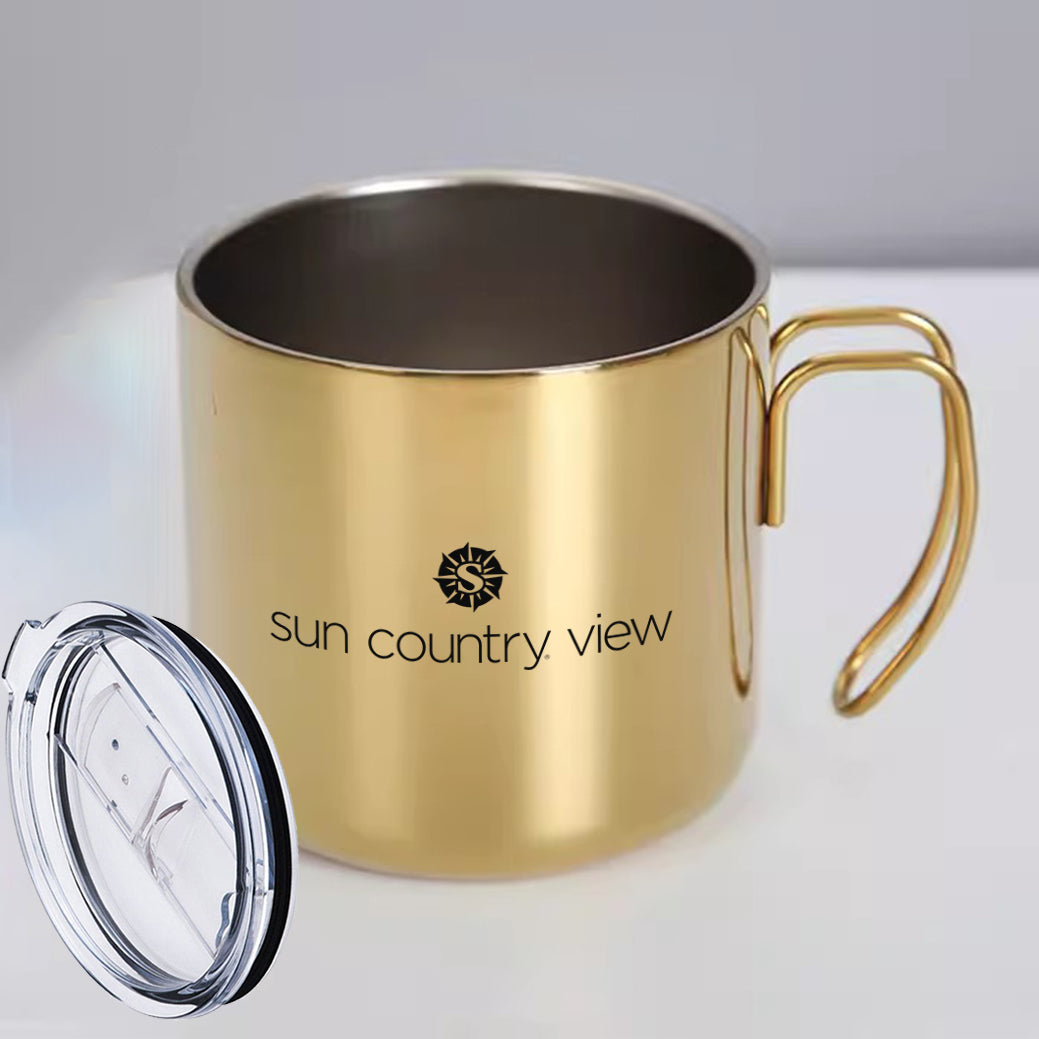 Sun Country Airlines Designed Stainless Steel Portable Mugs
