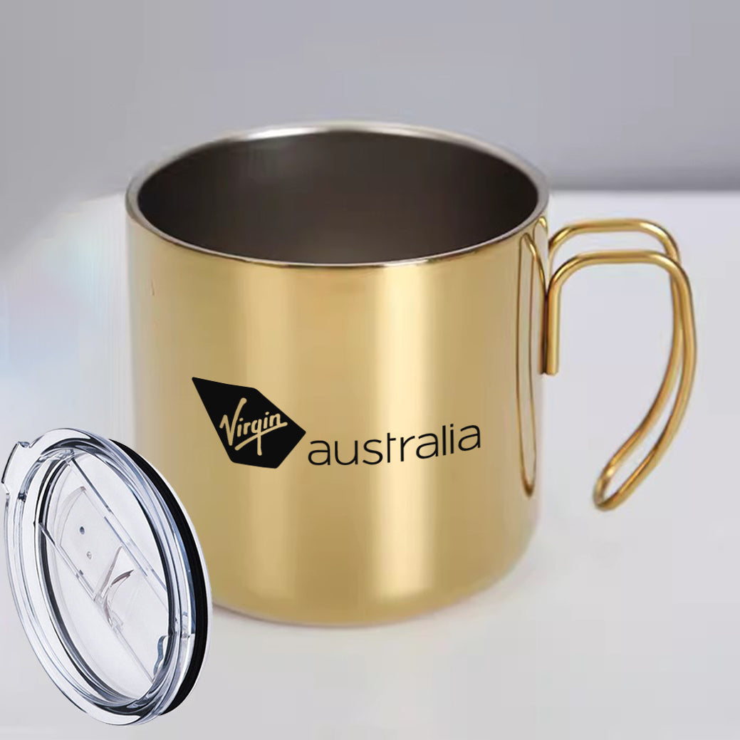 Virgin Atlantic- Airlines Designed Stainless Steel Portable Mugs