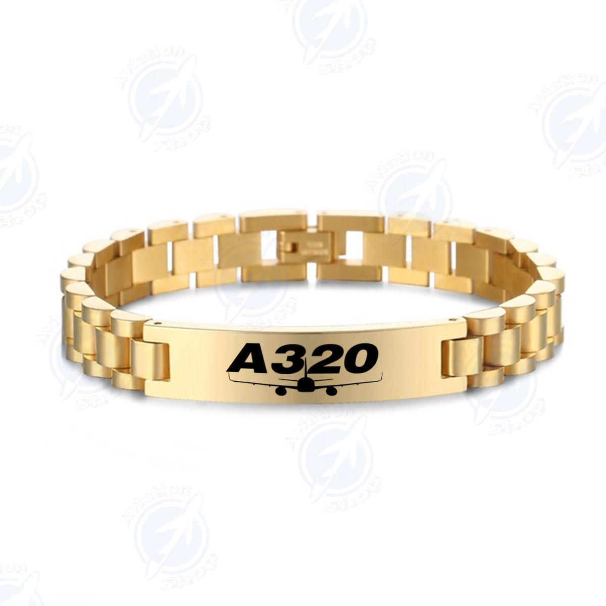Super Airbus A320 Designed Stainless Steel Chain Bracelets