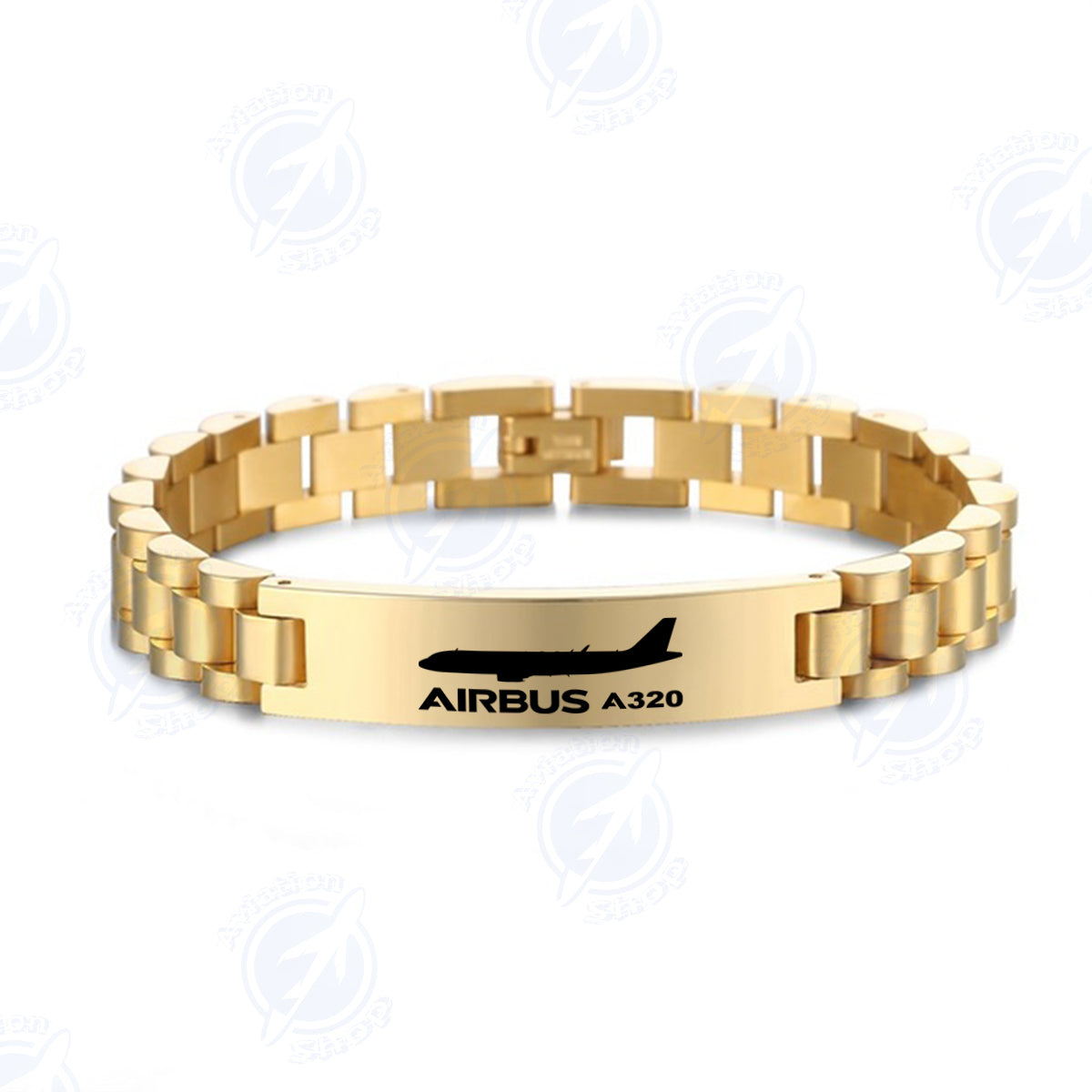 The Airbus A320 Designed Stainless Steel Chain Bracelets