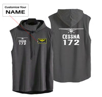 Thumbnail for Cessna 172 & Plane Designed Hooded Tank Tops