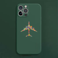 Thumbnail for Colourful Airplane Designed Soft Silicone iPhone Cases