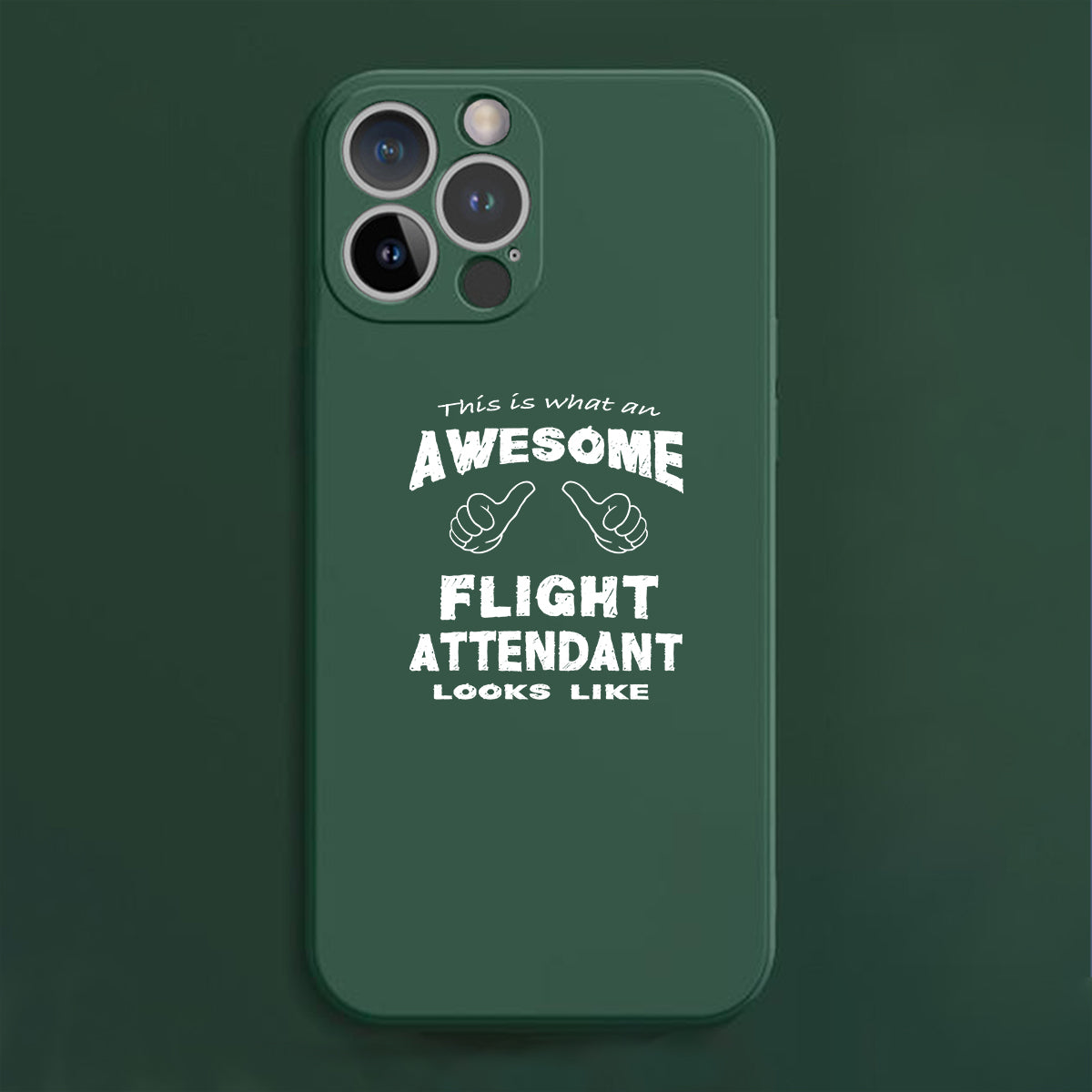 Flight Attendant Designed Soft Silicone iPhone Cases