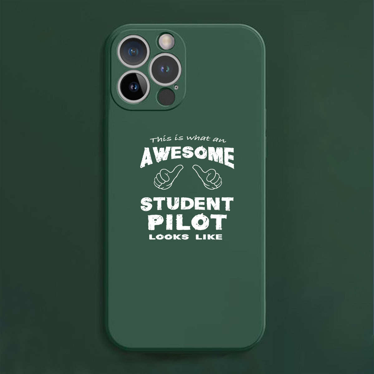 Student Pilot Designed Soft Silicone iPhone Cases