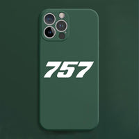 Thumbnail for 757 Flat Text Designed Soft Silicone iPhone Cases