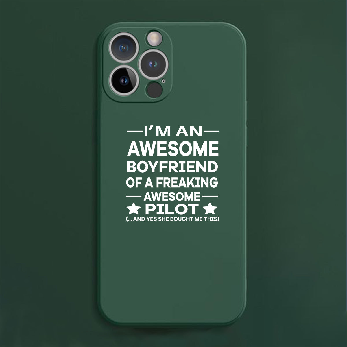 I am an Awesome Boyfriend Designed Soft Silicone iPhone Cases