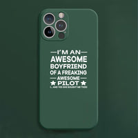 Thumbnail for I am an Awesome Boyfriend Designed Soft Silicone iPhone Cases