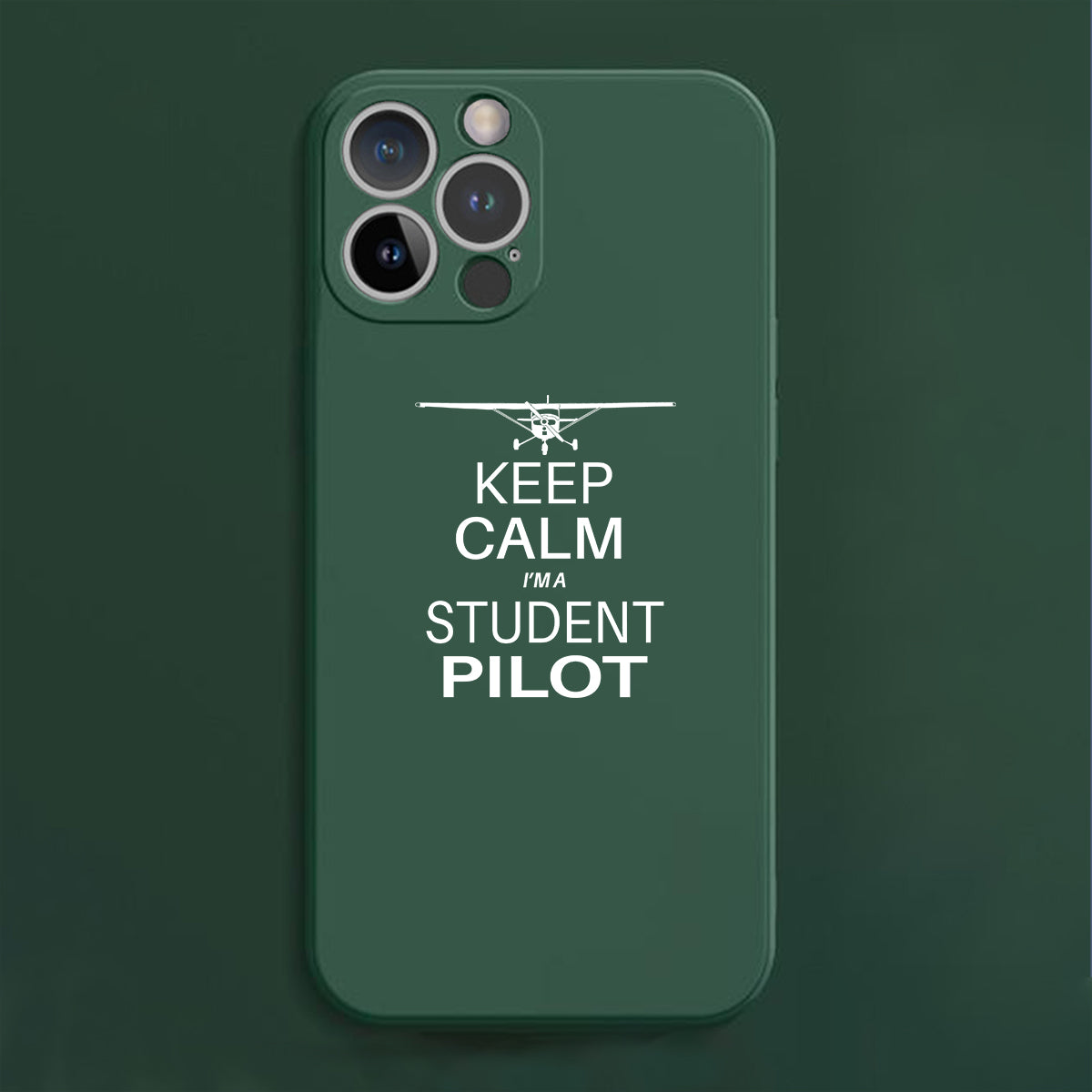 Student Pilot Designed Soft Silicone iPhone Cases