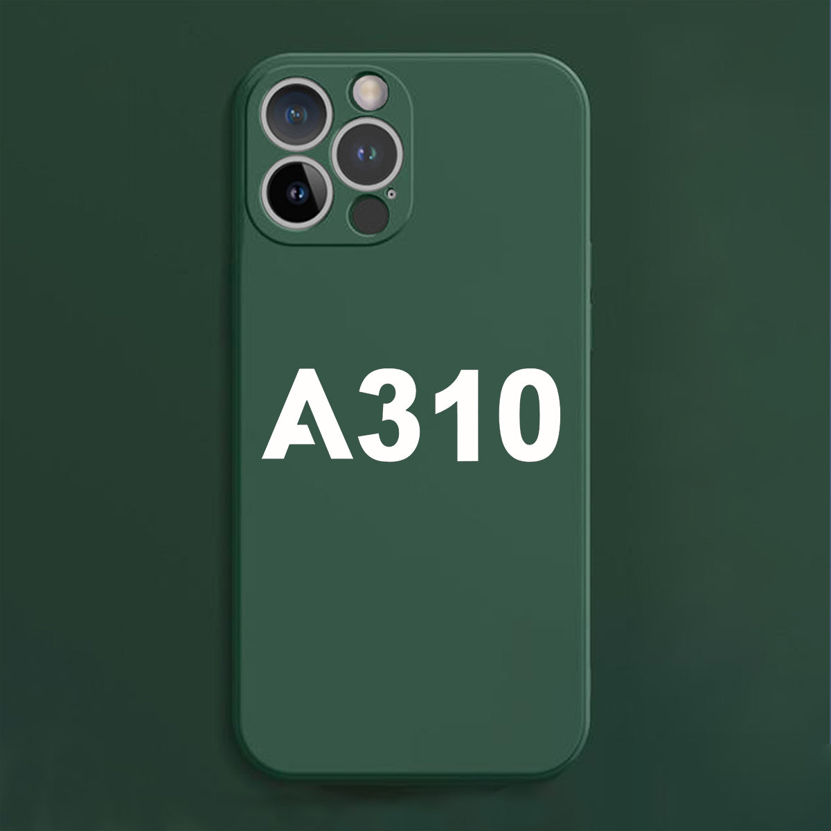 A310 Flat Text Designed Soft Silicone iPhone Cases