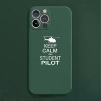 Thumbnail for Student Pilot (Helicopter) Designed Soft Silicone iPhone Cases