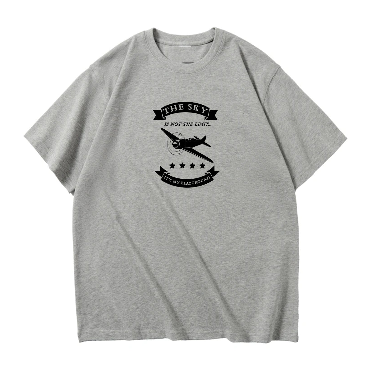 The Sky is not the limit, It's my playground Designed Relax Fit T-Shirts