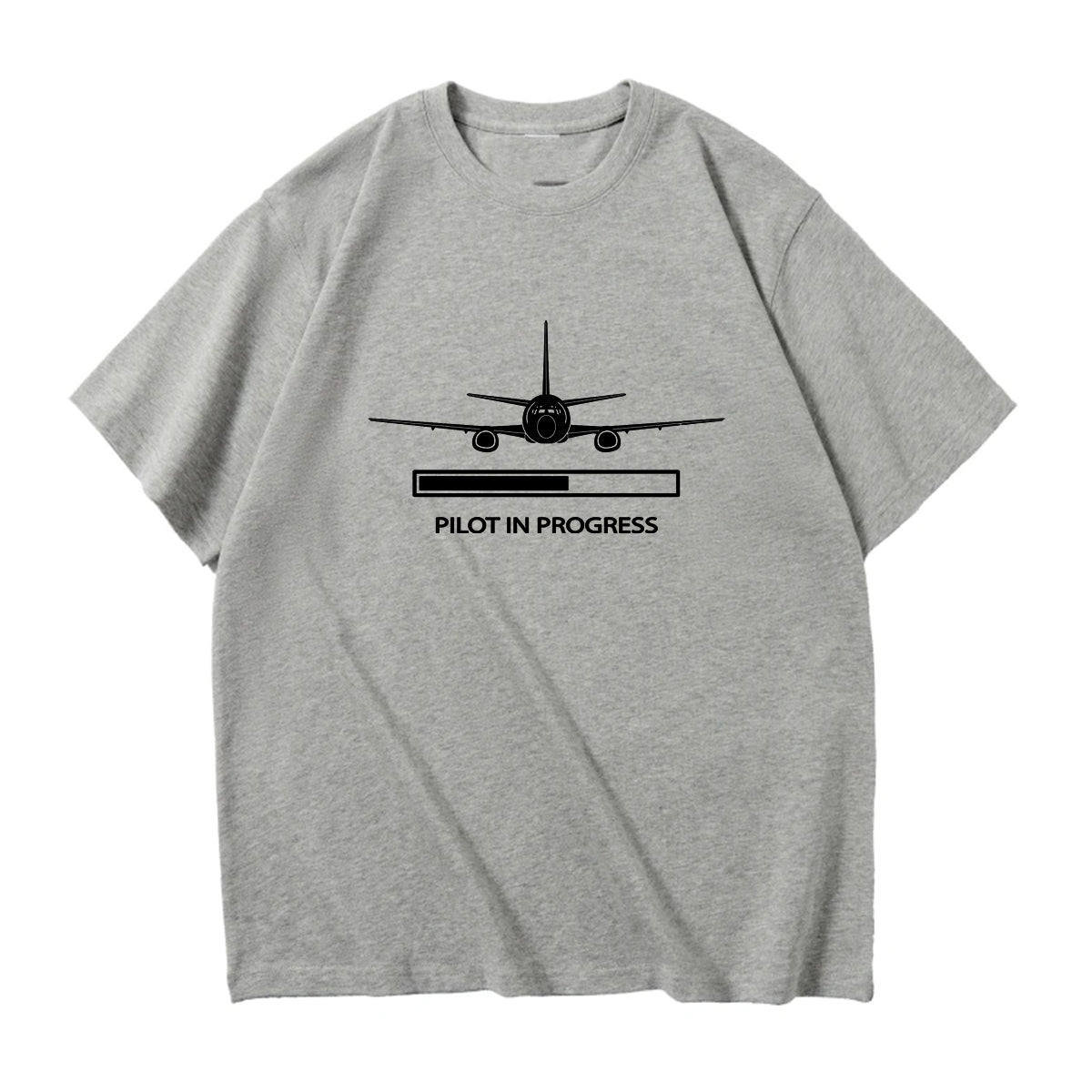 Pilot In Progress Designed Relax Fit T-Shirts