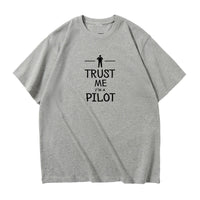 Thumbnail for Trust Me I'm a Pilot Designed Relax Fit T-Shirts