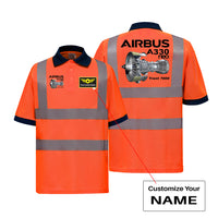 Thumbnail for Airbus A330neo & Trent 7000 Designed Reflective Polo T-Shirts
