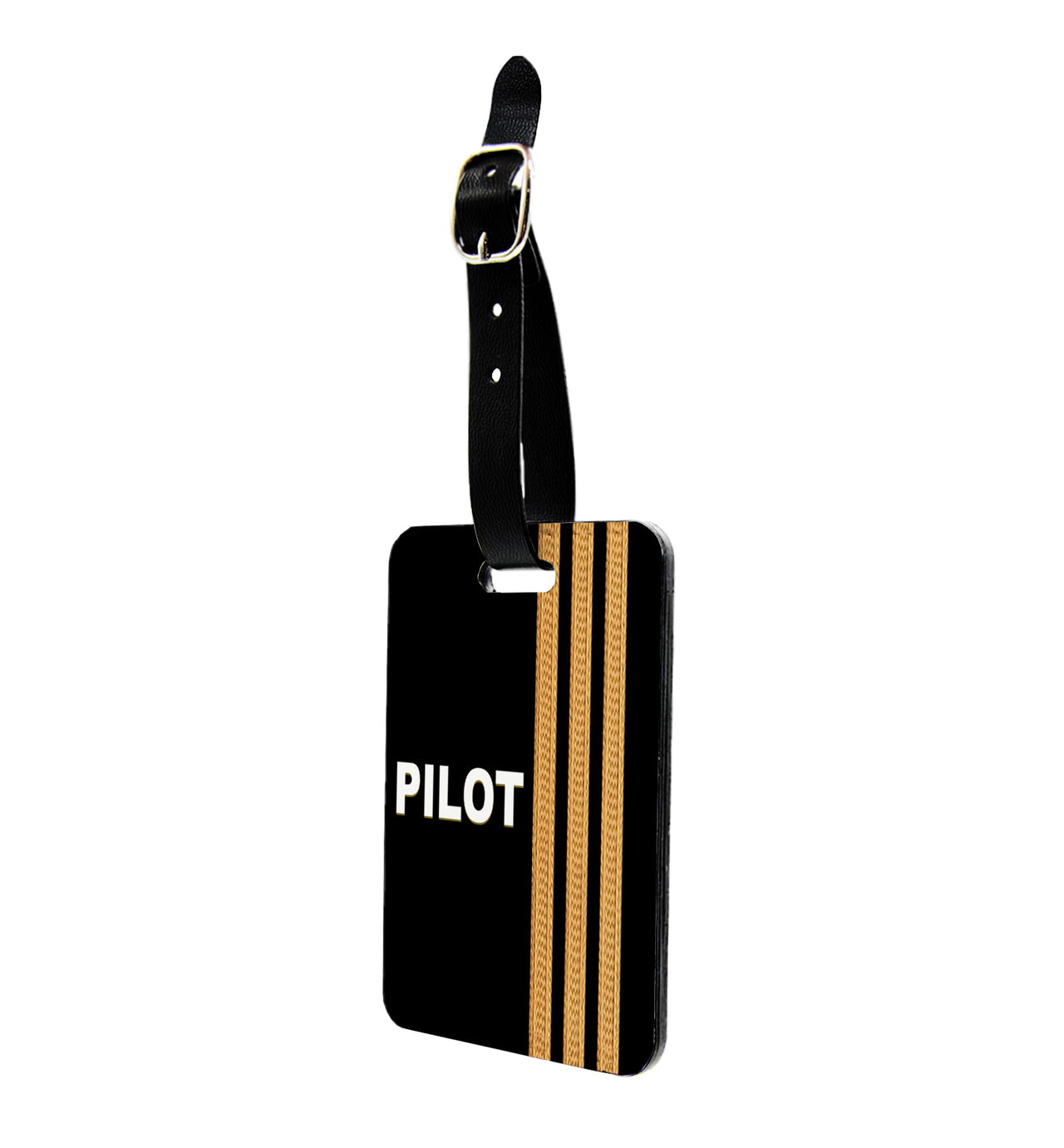 PILOT & Pilot Epaulettes (4,3,2 Lines) Designed Luggage Tag