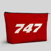 Thumbnail for 747 Flat Text Designed Zipper Pouch