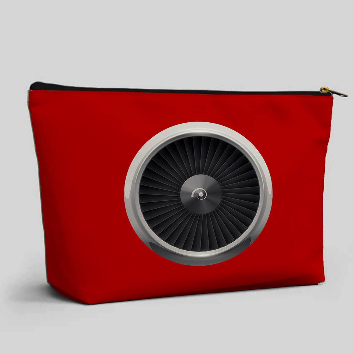 Very Nice Graphical Engine Designed Zipper Pouch