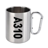 Thumbnail for A310 Text Designed Stainless Steel Outdoors Mugs