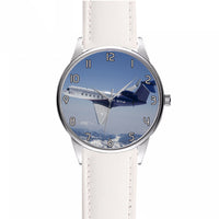 Thumbnail for Cruising Gulfstream Jet Designed Fashion Leather Strap Watches