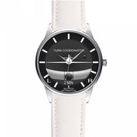 Thumbnail for Turn Coordinator Designed Fashion Leather Strap Watches