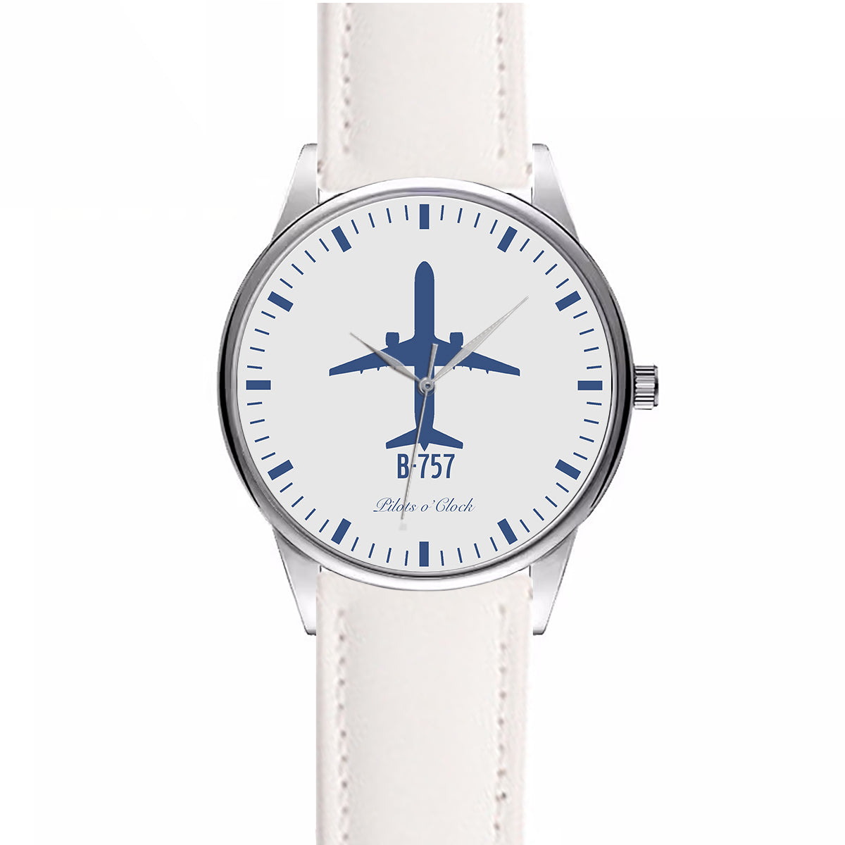 Boeing 757 Designed Fashion Leather Strap Watches