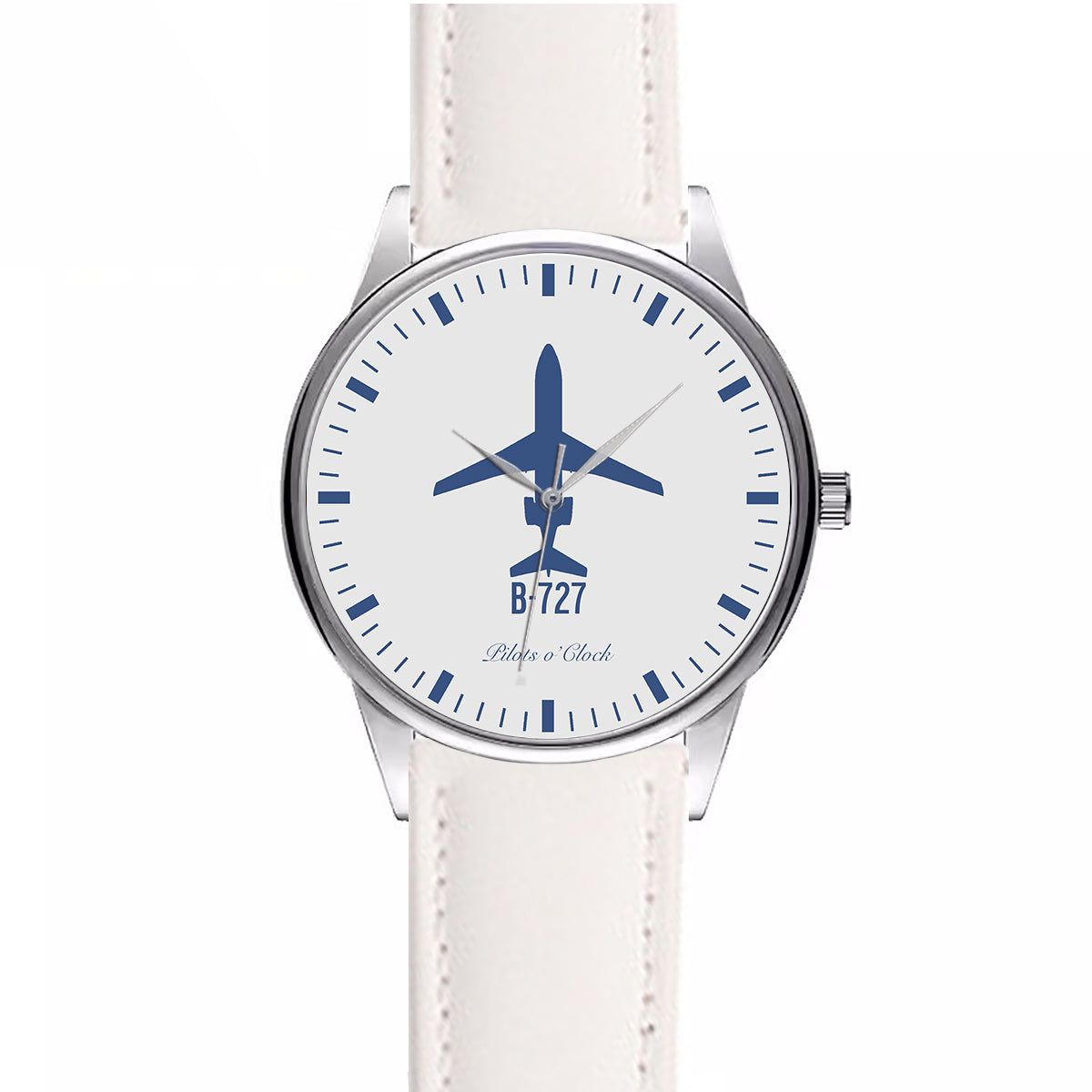 Boeing 727 Designed Fashion Leather Strap Watches