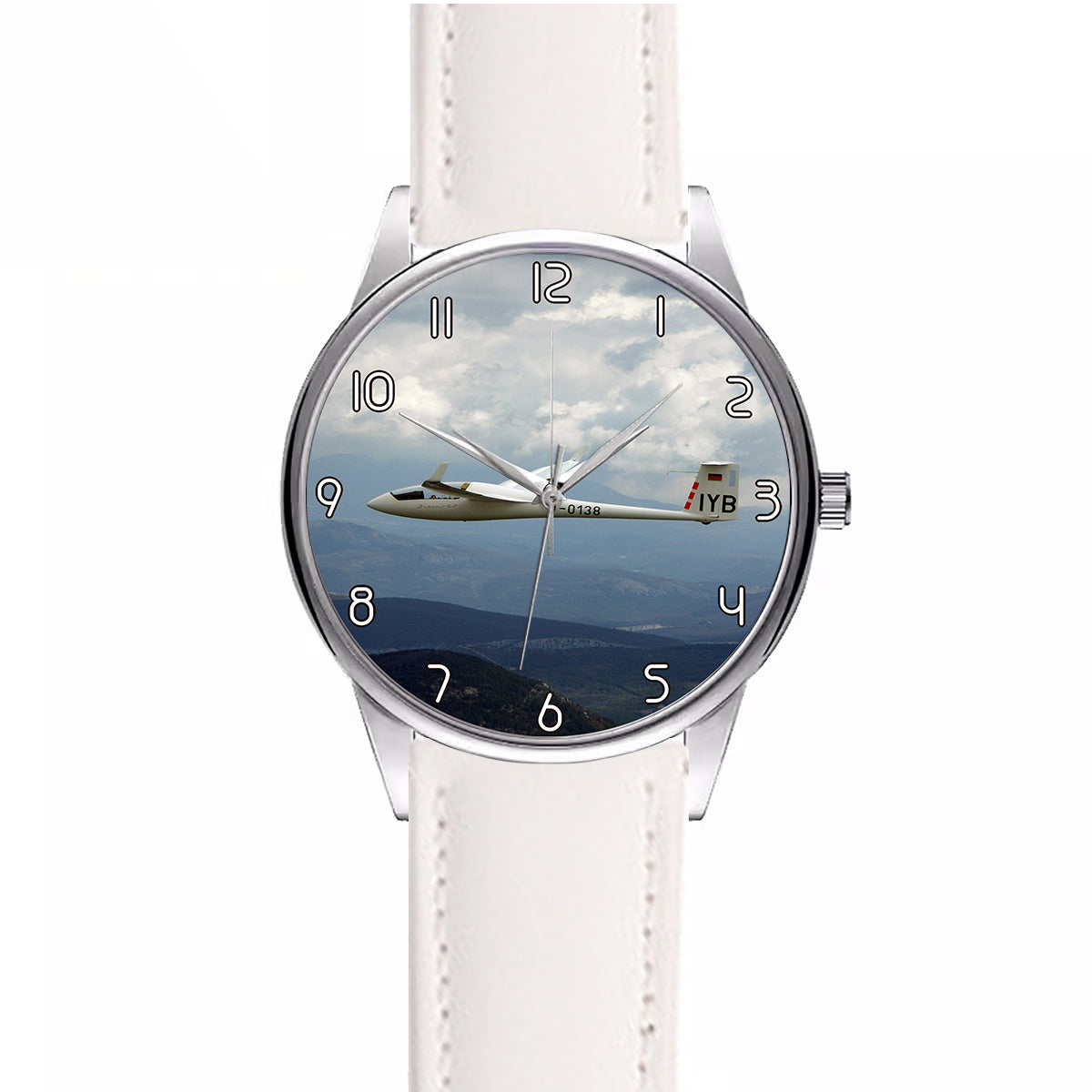 Cruising Glider Designed Fashion Leather Strap Watches
