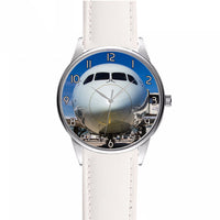 Thumbnail for Face to Face with Boeing 787 Designed Fashion Leather Strap Watches