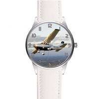 Thumbnail for Cruising Cessna Designed Fashion Leather Strap Watches