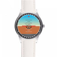 Thumbnail for Gyro Horizon Designed Fashion Leather Strap Watches