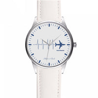 Thumbnail for Aviation Heartbeats Designed Fashion Leather Strap Watches
