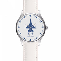 Thumbnail for Fighter Jet 16 Designed Fashion Leather Strap Watches