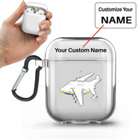 Thumbnail for Antonov AN-225 Mriya Designed Transparent Earphone AirPods Cases
