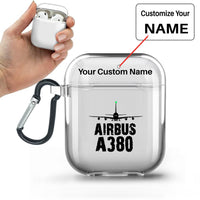Thumbnail for Airbus A380 & Plane Designed Transparent Earphone AirPods Cases