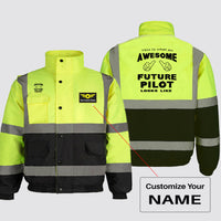 Thumbnail for Future Pilot Designed Reflective Winter Jackets